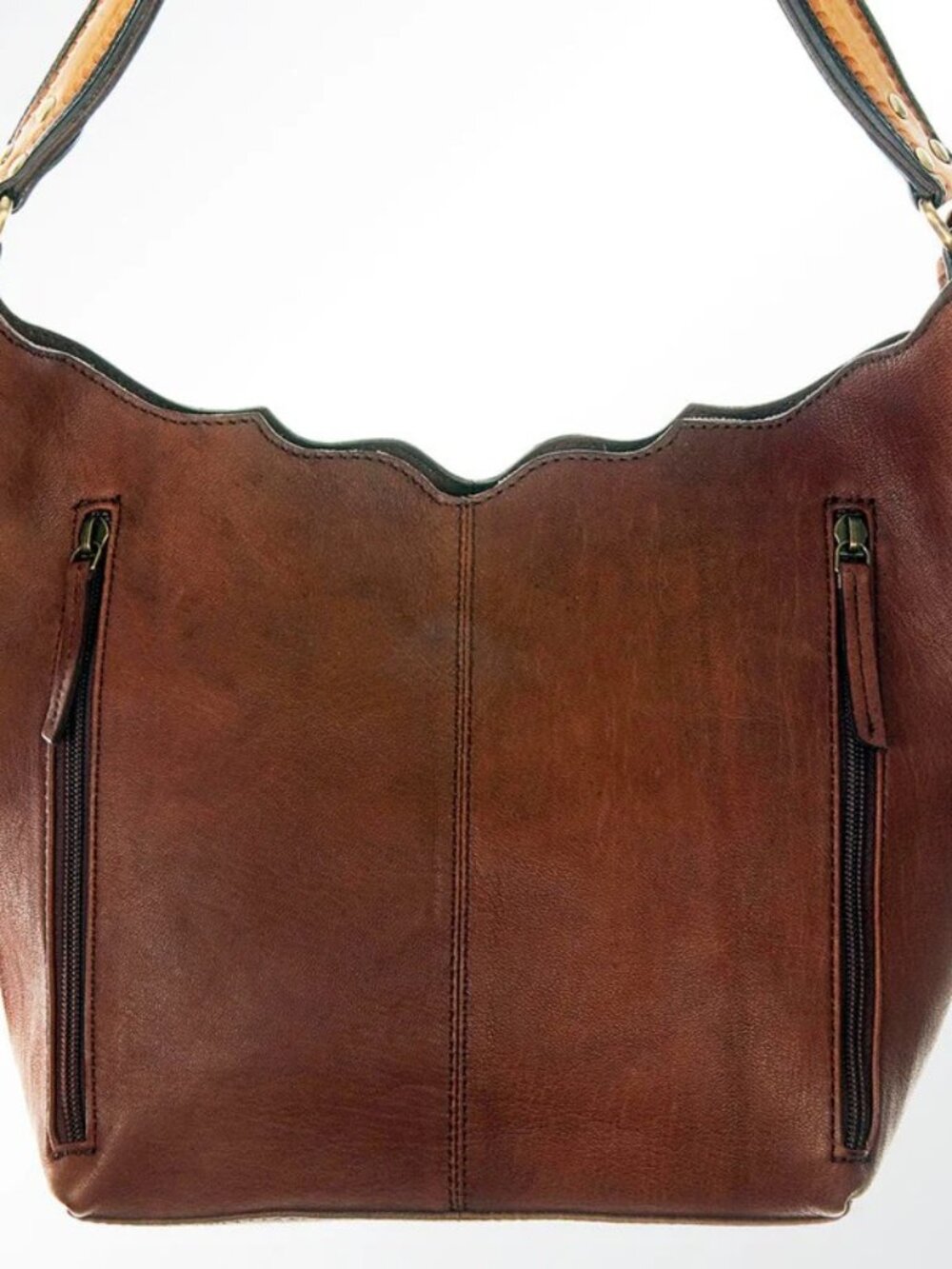 American Darling Sunlit Floral Leather Shoulder Bag - Picture 5 of 7